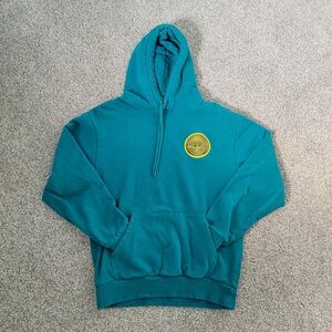 Teal Hypnotizer Hoodie | Size XS | H&M Divided